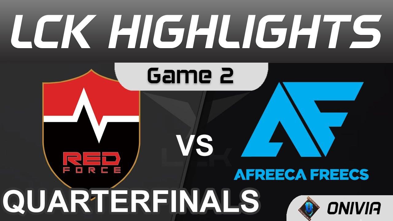 NS vs AF Highlights Game 2 Quarterfinals LCK Summer Playoffs 2021 Nongshim RedForce vs Afreeca Freec thumbnail