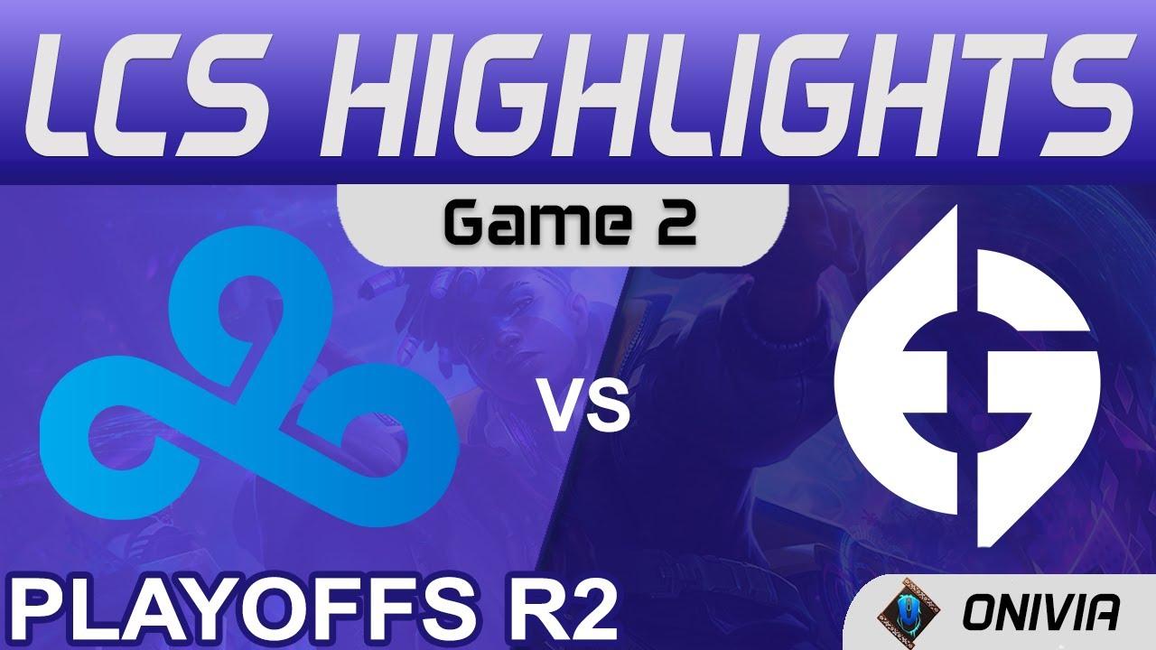 C9 vs EG Highlights Game 2 Round2 LCS Summer Playoffs 2021 Cloud9 vs Evil Geniuses by Onivia thumbnail