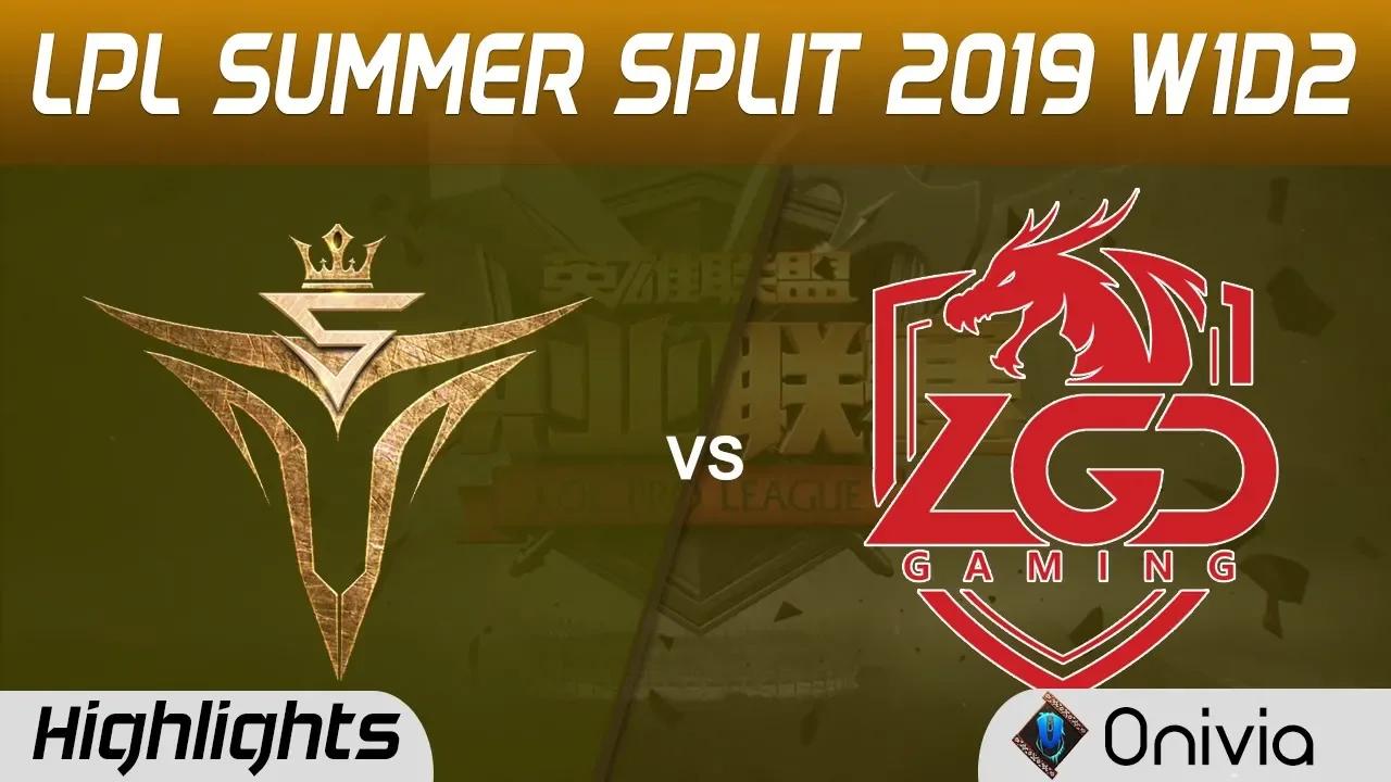 V5 vs LGD Highlights Game 1 LPL Summer 2019 W1D2 Victory5 vs LGD Gaming LPL Highlights by Onivia thumbnail