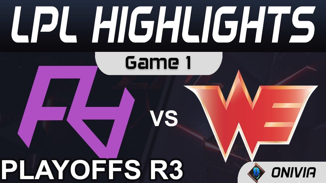 RA vs WE Highlights Game 1 LPL Summer Playoffs R3 2021 Rare Atom vs Team WE by Onivia thumbnail