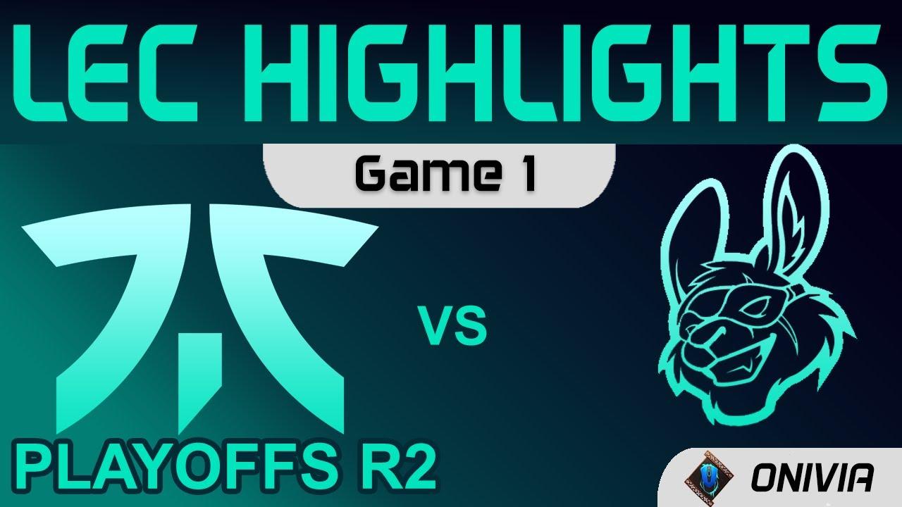 FNC vs MSF Highlights Game 1 Round2 LEC Summer Playoffs 2021 Fnatic vs Misfits Gaming by Onivia thumbnail