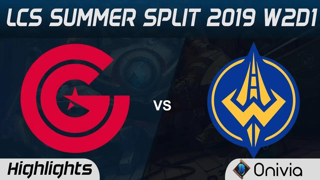 CG vs GGS Highlights LCS Summer 2019 W2D1 Clutch Gaming vs Golden Guardians LCS Highlights by Onivia thumbnail