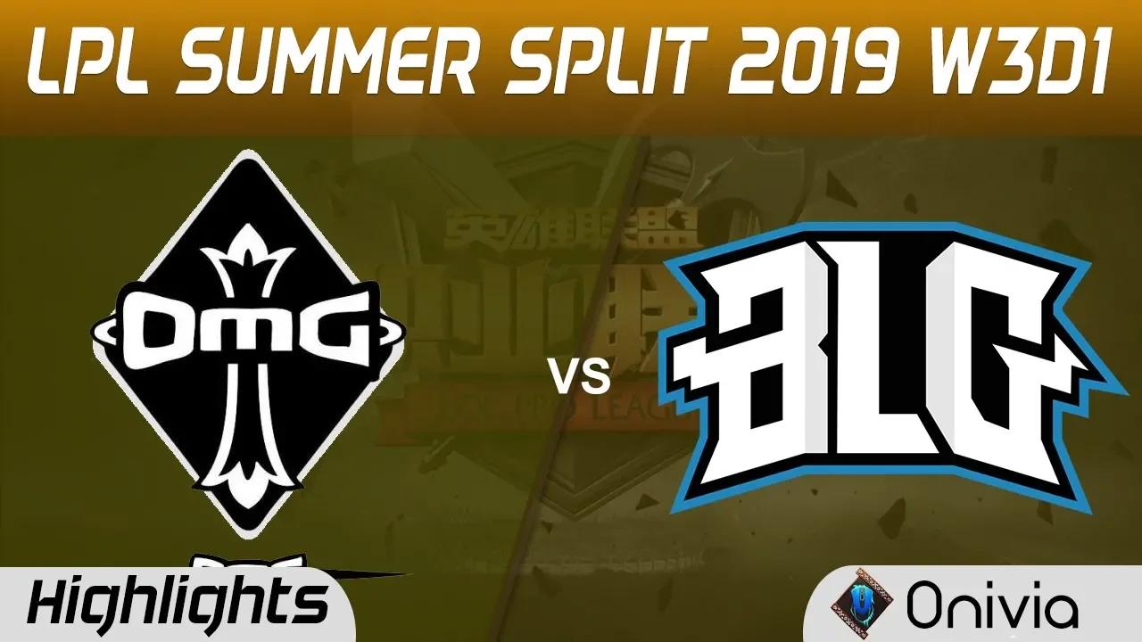 OMG vs BLG Highlights Game 2 LPL Summer 2019 W3D1 Oh My God vs BiliBili Gaming LPL Highlights by Oni thumbnail