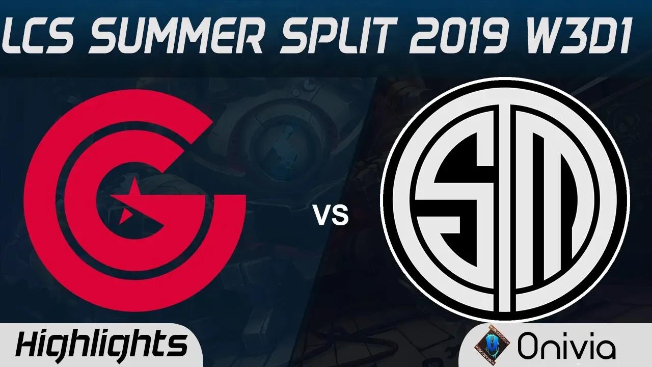 CG vs TSM Highlights LCS Summer 2019 W3D1 Clutch Gaming vs Team Solo Mid LCS Highlights by Onivia thumbnail