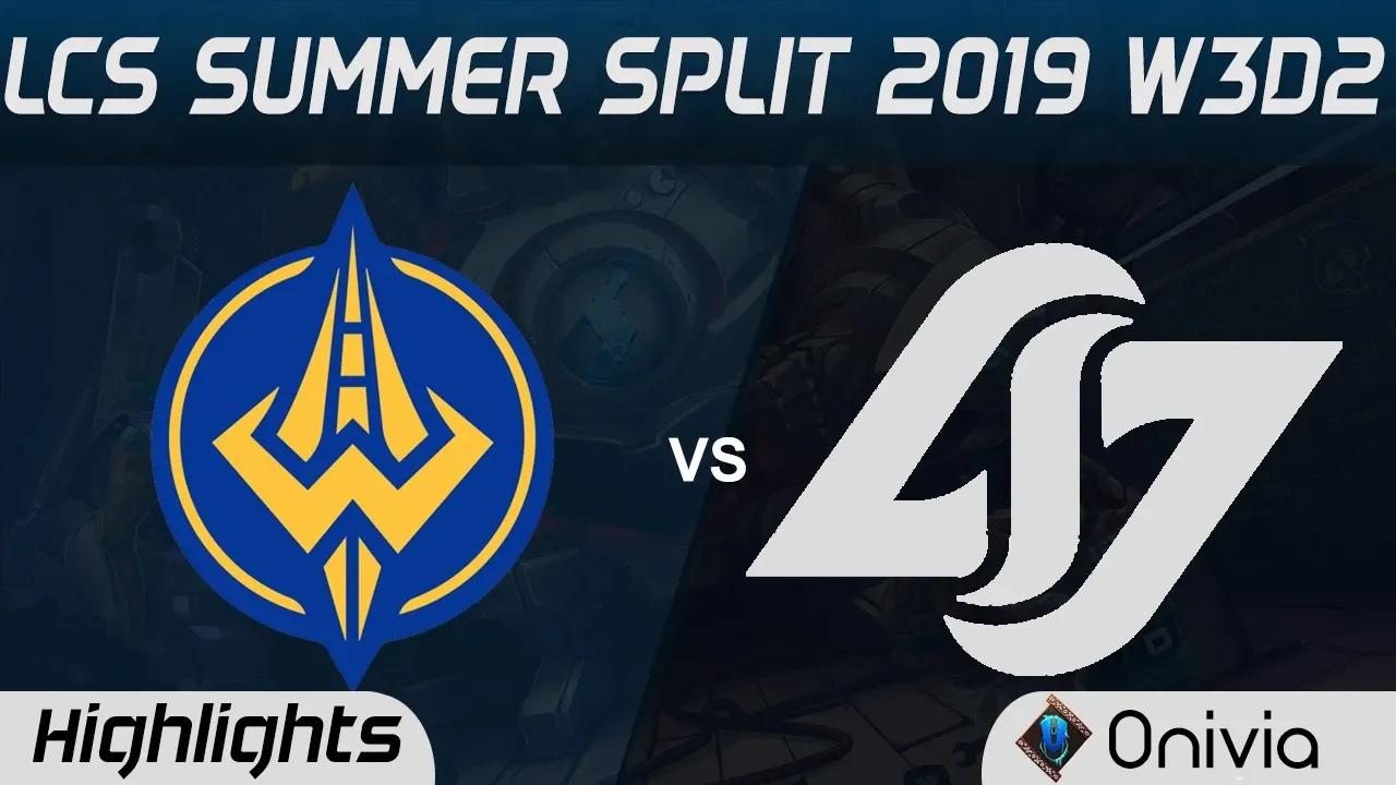 GGS vs CLG Highlights LCS Summer 2019 W3D2 Golden Guardians vs Counter Logic Gaming LCS Highlights b thumbnail