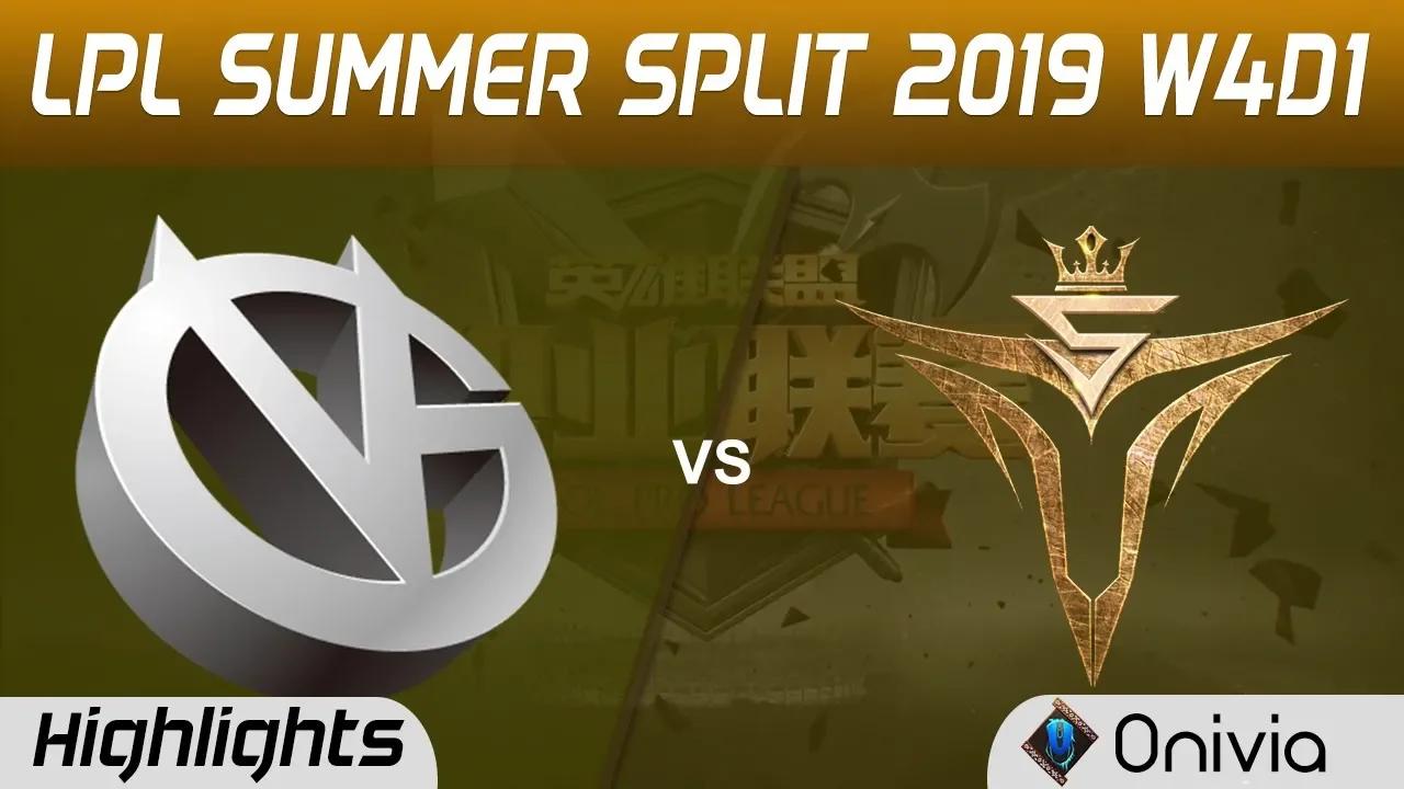 VG vs V5 Highlights Game 2 LPL Summer 2019 W4D1 Vici Gaming vs Victory Five LPL Highlights by Onivia thumbnail