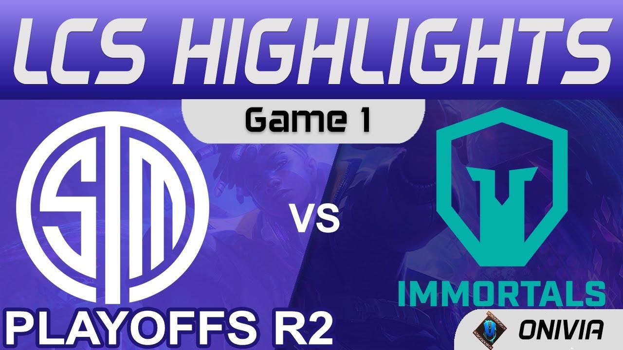 TSM vs IMT Highlights Game 1 Round2 LCS Summer Playoffs 2021 Team SoloMid vs Immortals by Onivia thumbnail