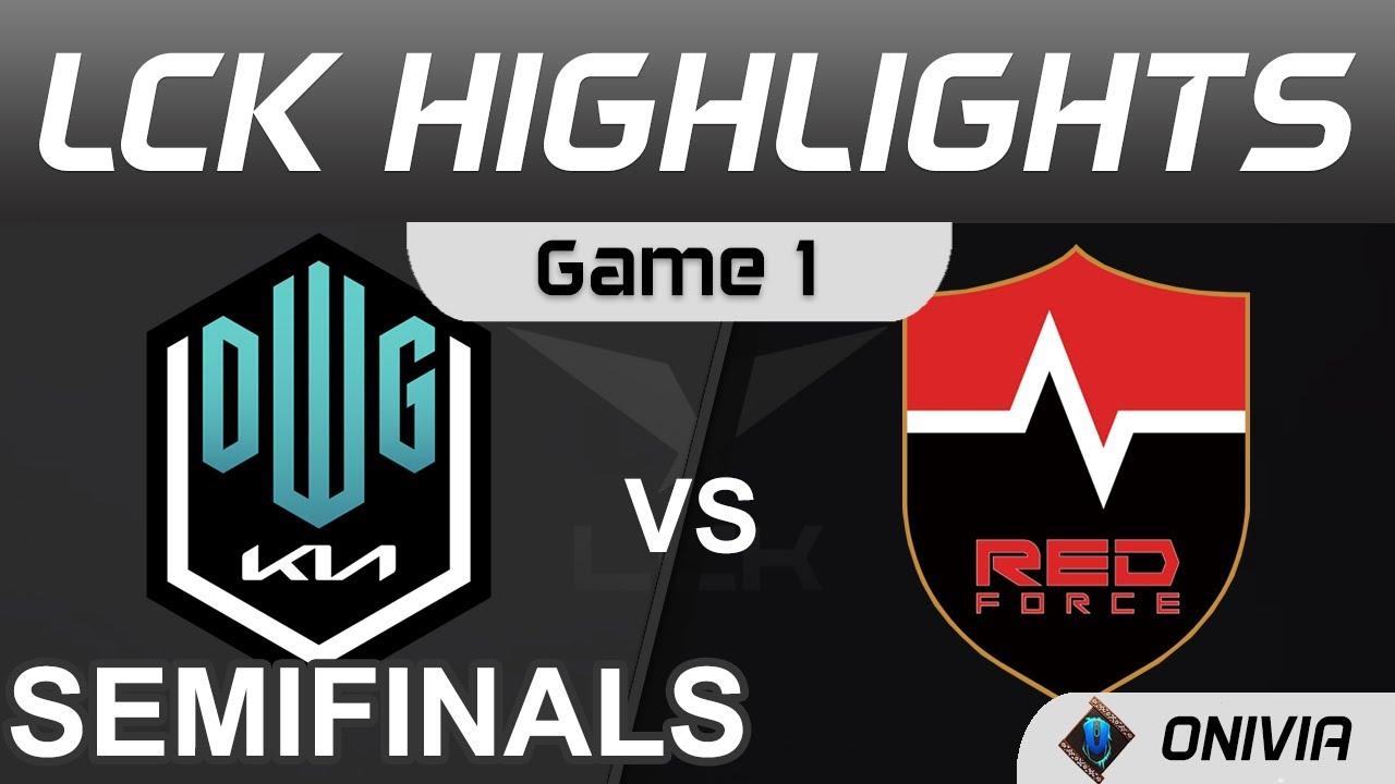 DK vs NS Highlights Game 1 Semifinals LCK Summer Playoffs 2021 DWG KIA vs Nongshim RedForce by Onivi thumbnail