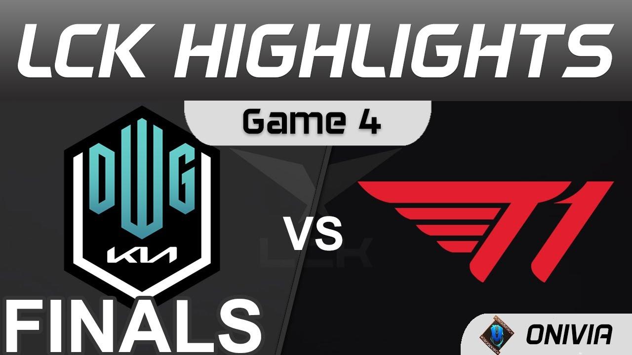 DK vs T1 Highlights Game 4 Finals LCK Summer Playoffs 2021 DWG KIA vs T1 by Onivia thumbnail