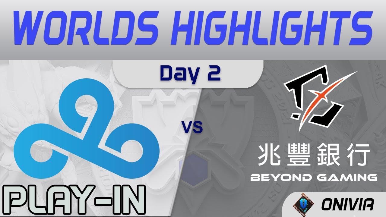 C9 vs BYG Highlights Day 2 Worlds 2021 Play in Cloud9 vs Beyond Gaming by Onivia thumbnail