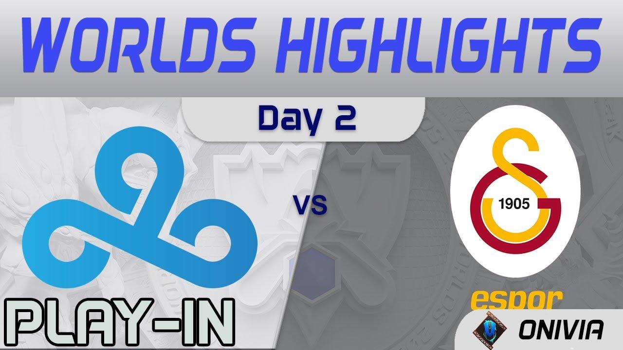 C9 vs GS Highlights Day 2 Worlds 2021 Play in Cloud9 vs Galatasaray Esports by Onivia thumbnail