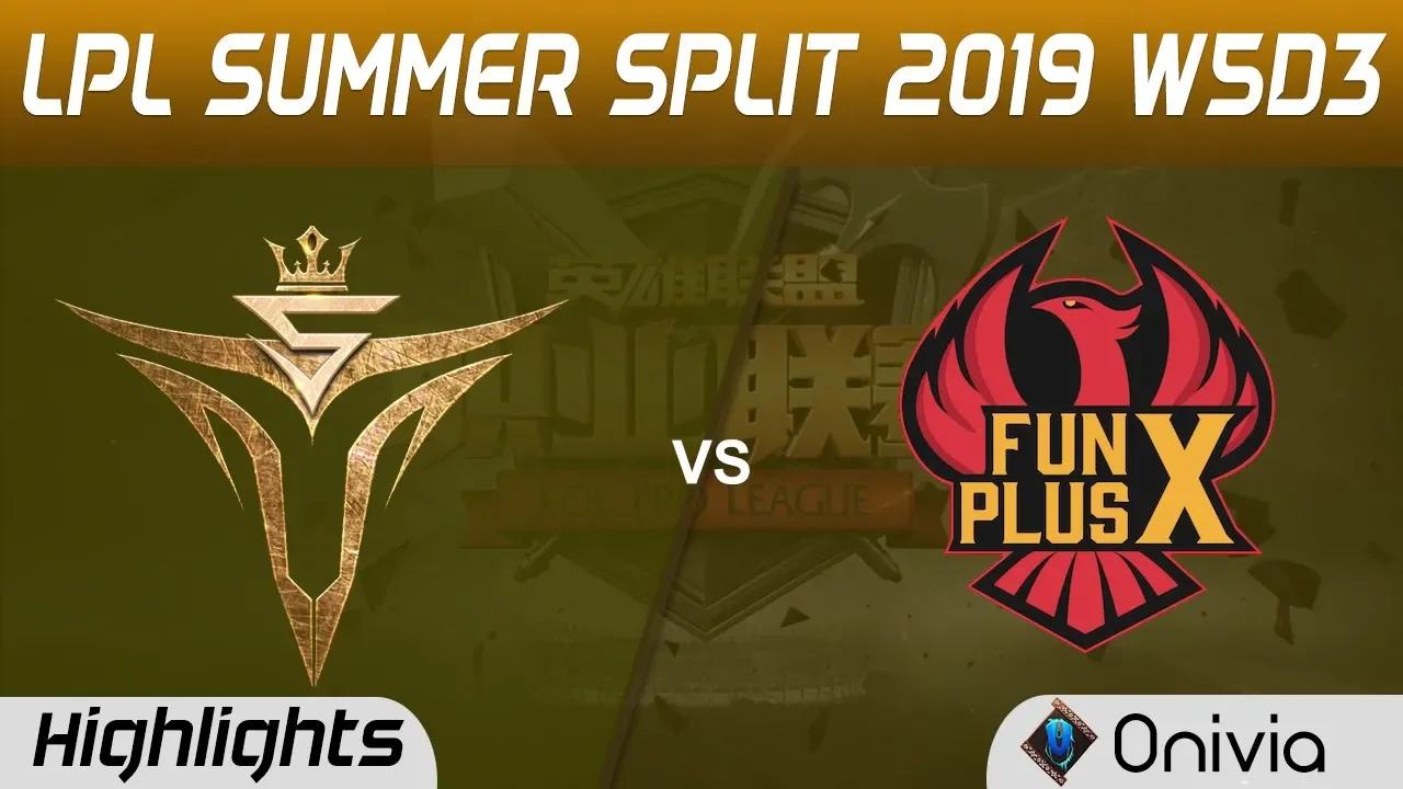 V5 vs FPX Highlights Game 1 LPL Summer 2019 W5D3 Victory Five vs FunPlus Phoenix LPL Highlights by O thumbnail