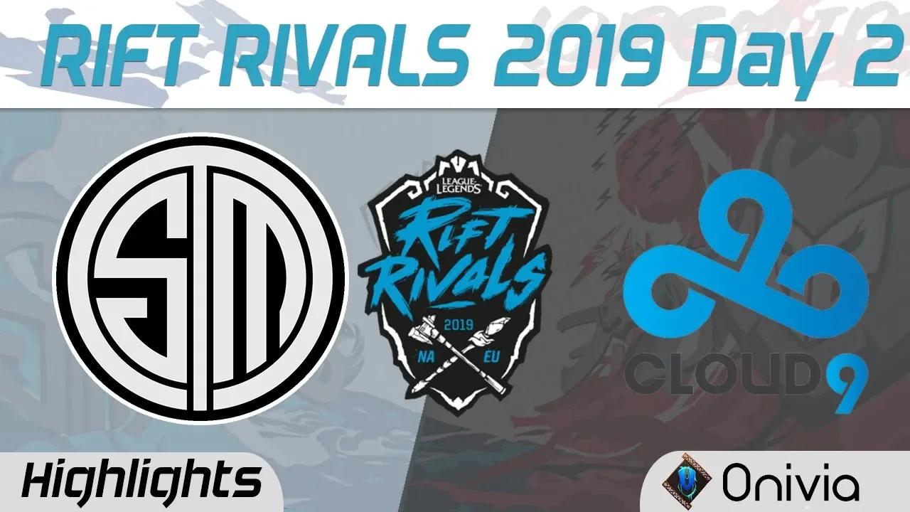 TSM vs C9 2v2 Highlights Rift Rivals Day 2 NA EU 2019 Team Solo Mid vs Cloud9 by Onivia thumbnail