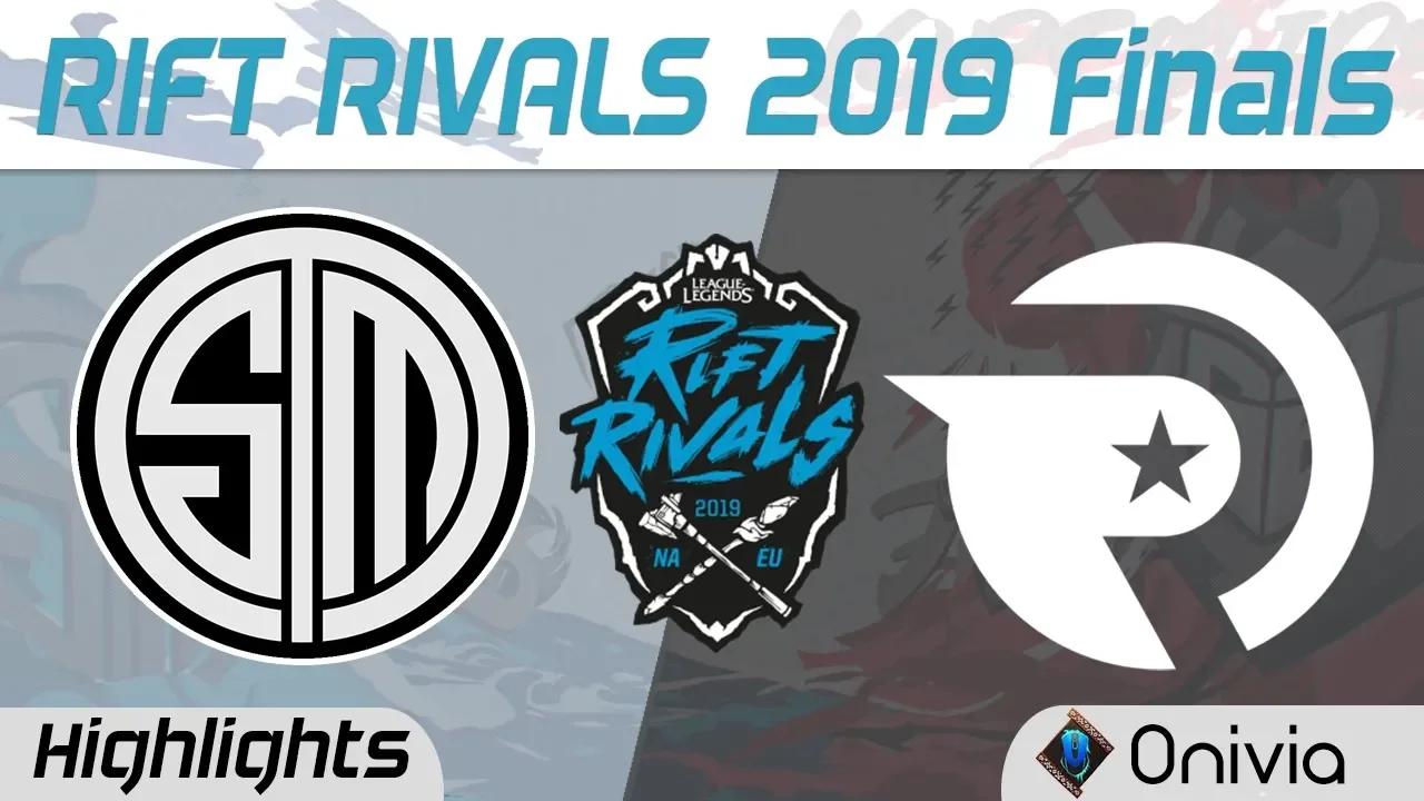 TSM vs OG Highlights Rift Rivals Finals NA EU 2019 Team Solo Mid vs Origen by Onivia thumbnail