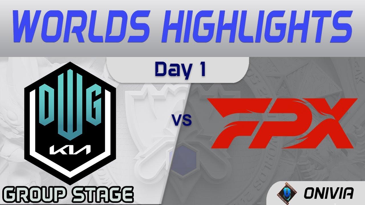 DK vs FPX Highlights Day 1 Worlds 2021 Group Stage DWG KIA vs FunPlus Phoenix by Onivia thumbnail