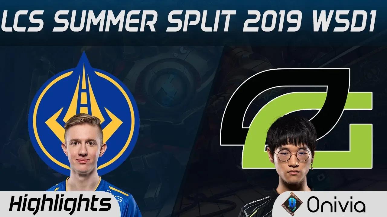 GGS vs OPT Highlights LCS Summer 2019 W5D1 Golden Guardians vs Optic Gaming LCS Highlights by Onivia thumbnail