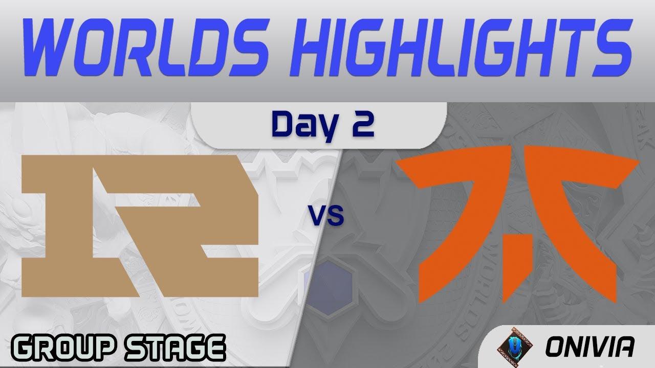 RNG vs FNC Highlights Day 2 Worlds 2021 Group Stage Royal Never Give Up vs Fnatic by Onivia thumbnail