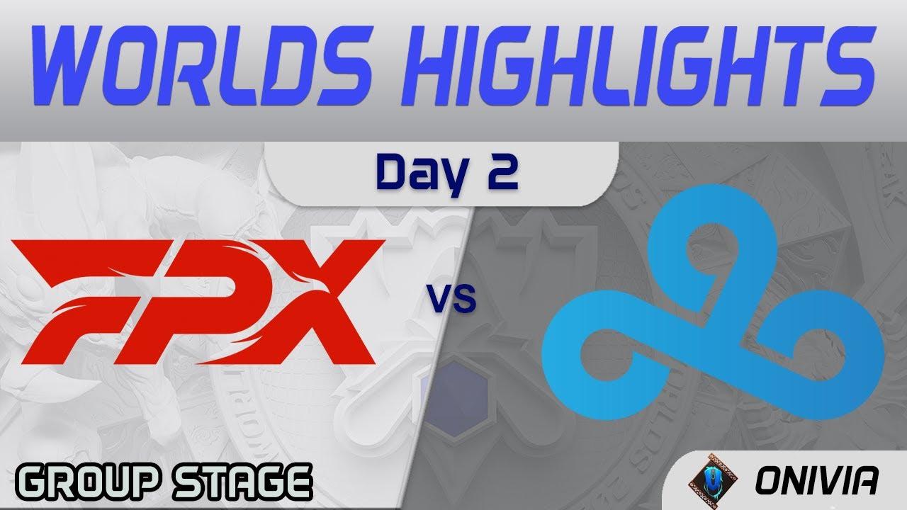 FPX vs C9 Highlights Day 2 Worlds 2021 Group Stage FunPlus Phoenix vs Cloud9 by Onivia thumbnail