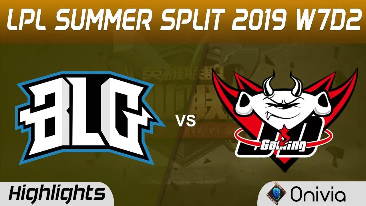 BLG vs JDG Highlights Game 2 LPL Summer 2019 W7D2 Bilibili Gaming vs JD Gaming LPL Highlights by Oni thumbnail