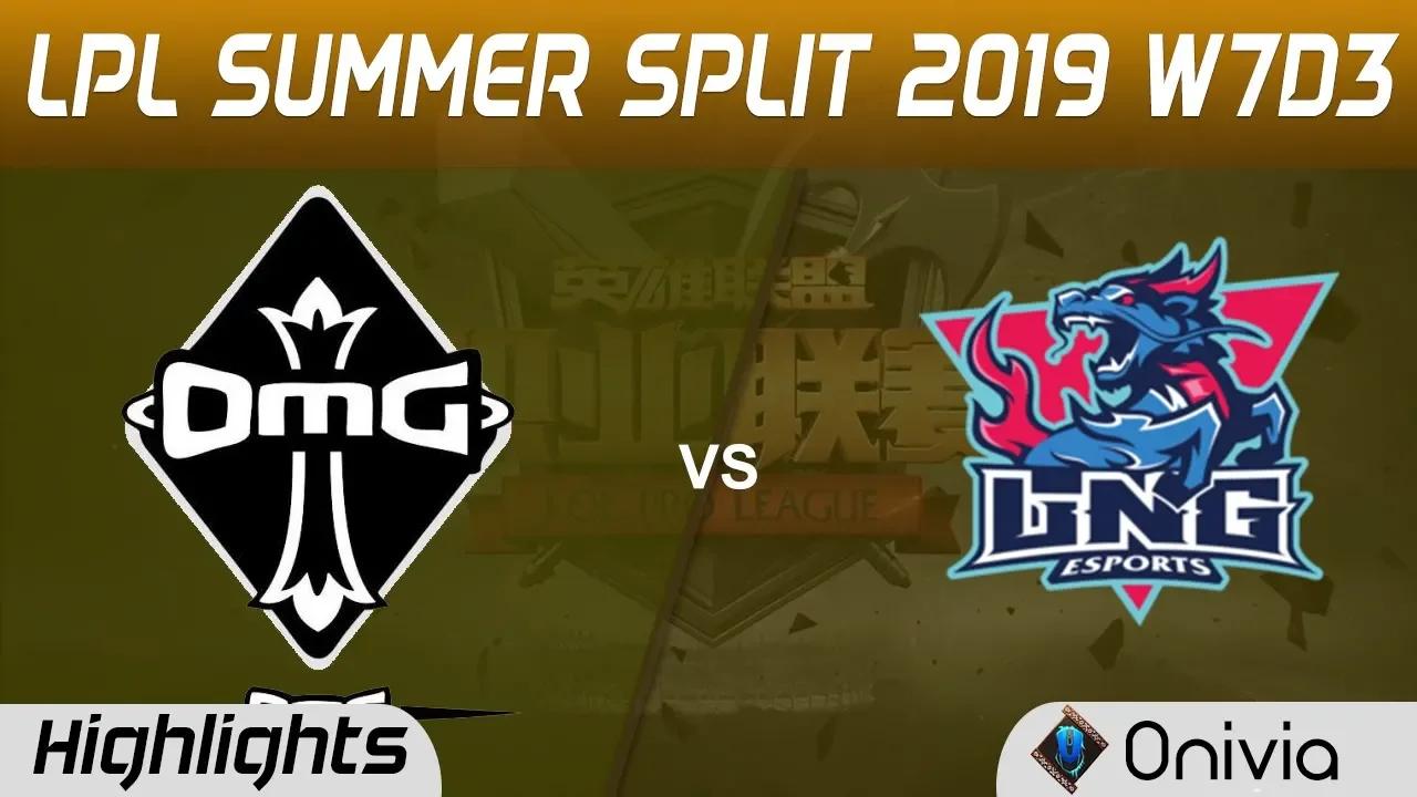 OMG vs LNG Highlights Game 2 LPL Summer 2019 W7D3 Oh My God vs LNG Esports LPL Highlights by Onivia thumbnail