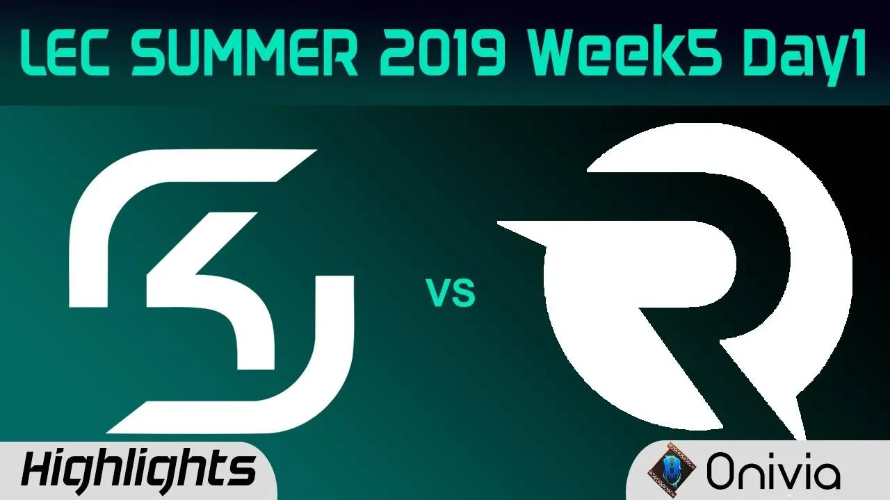 SK vs OG Highlights LEC Summer 2019 W5D1 SK Gaming vs Origen LEC Highlights By Onivia thumbnail