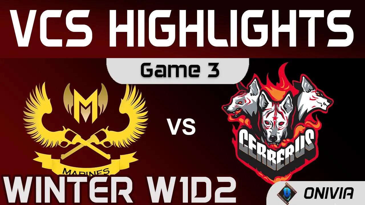 GAM vs CES Highlights Game 3 VCS Winter Split 2021 GAM Esports vs CERBERUS Esports by Onivia thumbnail