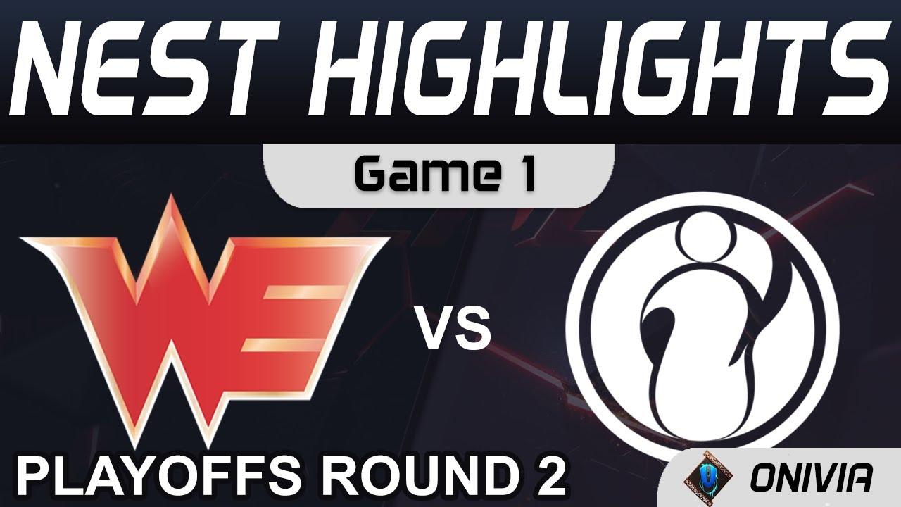 WE vs IG Highlights Game 1 Round 2 NEST Playoffs 2021 Team WE vs Invictus Gaming by Onivia thumbnail