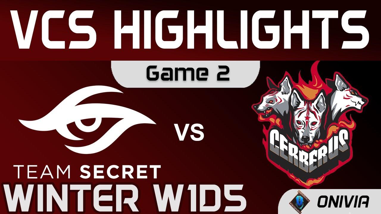 TS vs CES Highlights Game 2 VCS Winter Split 2021 Team Secret vs CERBERUS by Onivia thumbnail