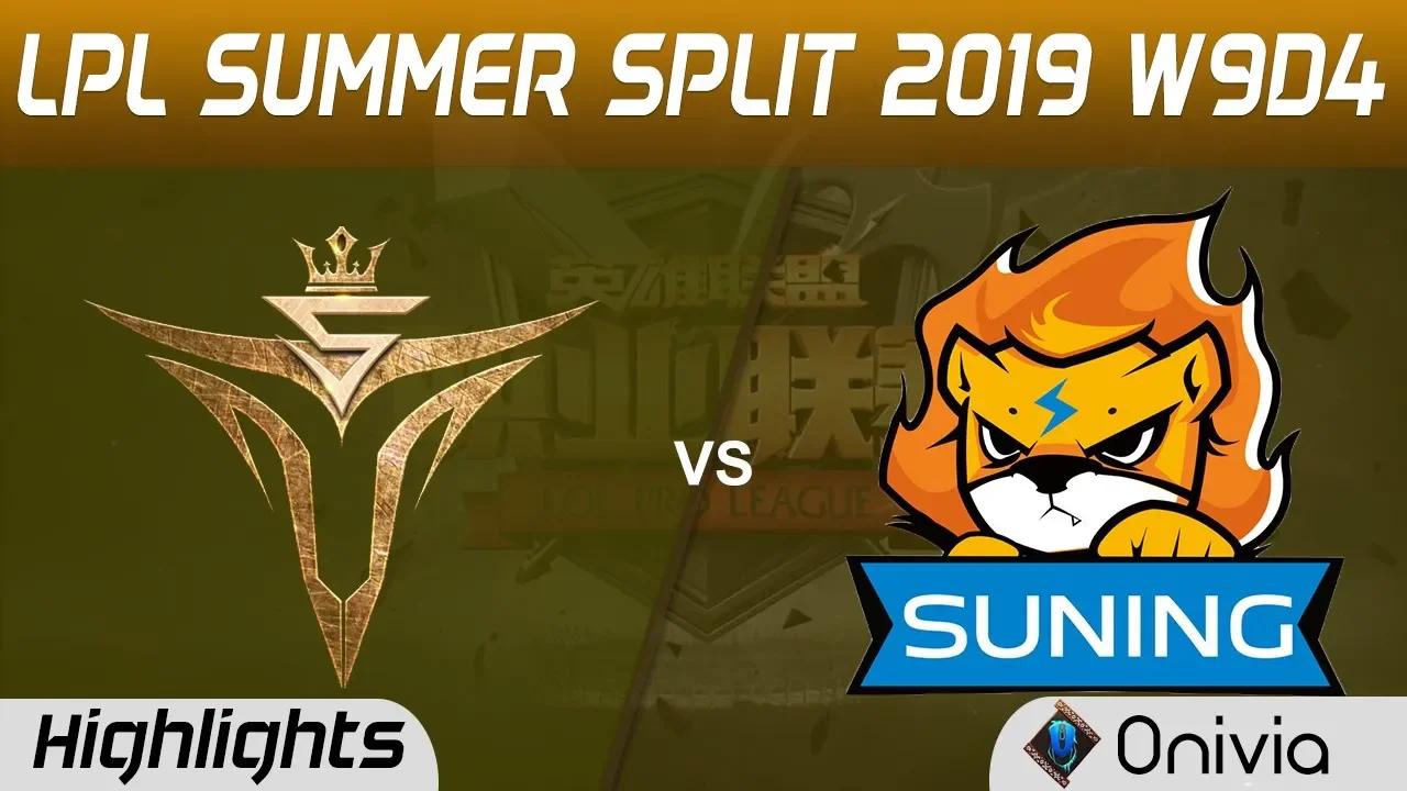 V5 vs SN Highlights Game 2 LPL Summer 2019 W9D4 Victory Five vs Suning LPL Highlights by Onivia thumbnail