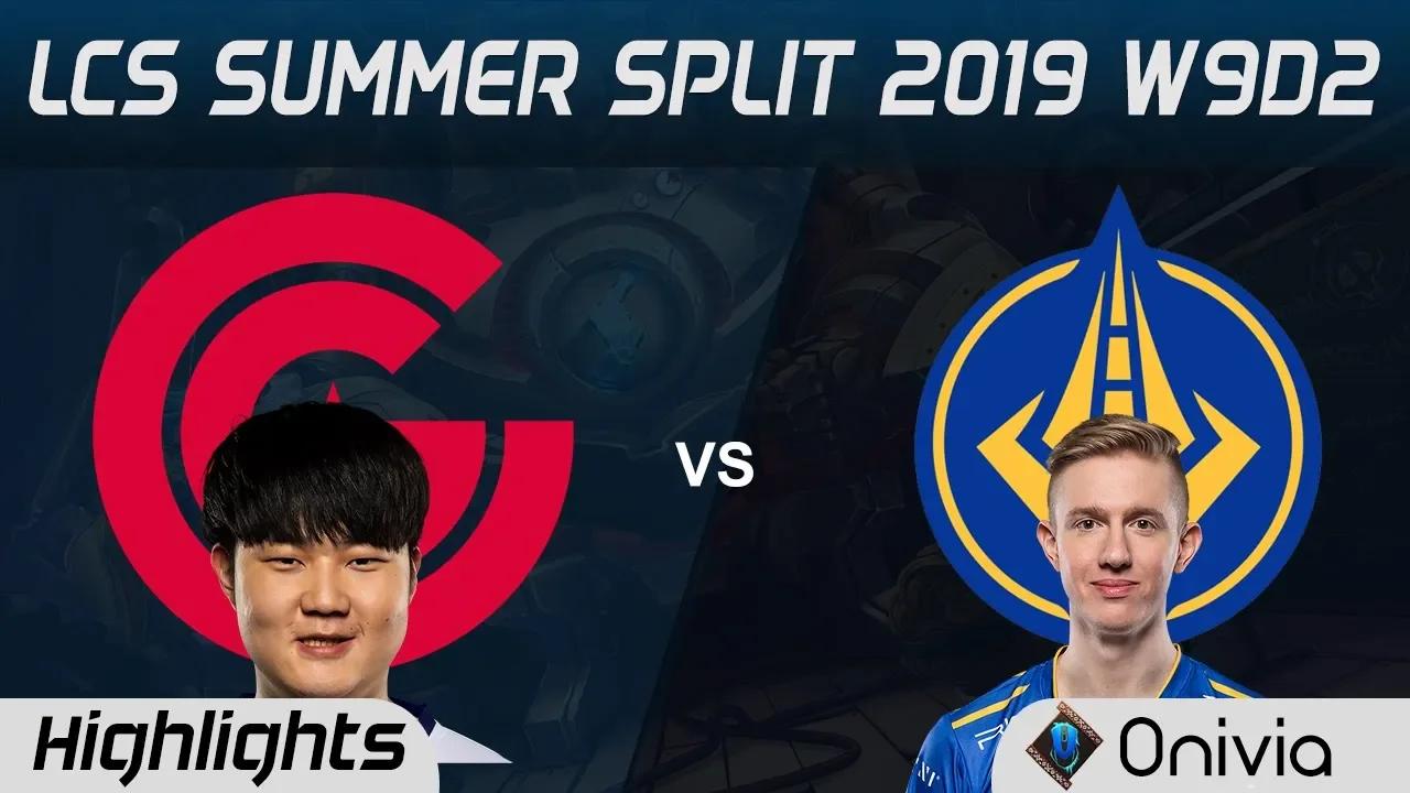 CG vs GGS Highlights LCS Summer 2019 W9D2 Cluch Gaming vs Golden Guardians LCS Highlights by Onivia thumbnail