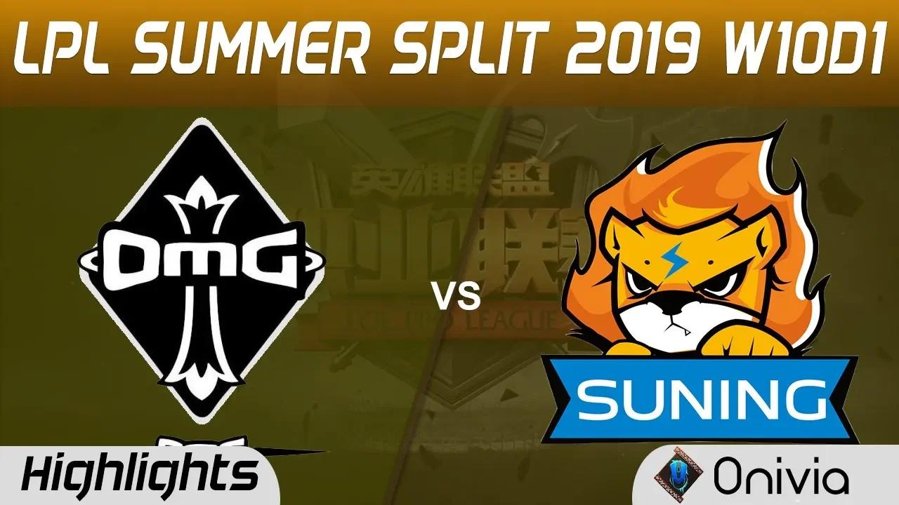 OMG vs SN Highlights Game 2 LPL Summer 2019 W10D1 Oh My God vs Suning LPL Highlights by Onivia thumbnail