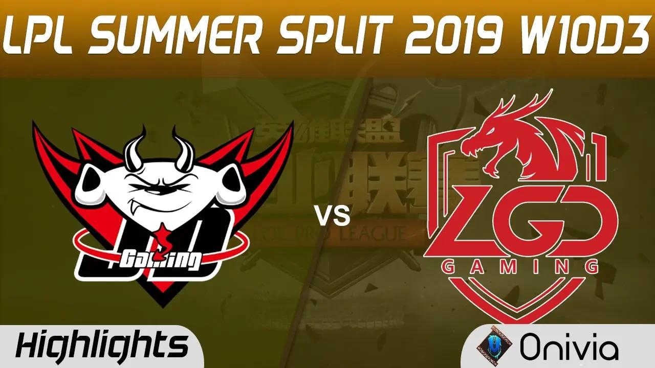 JDG vs LGD Highlights Game 2 LPL Summer 2019 W10D3 JD Gaming vs LGD Gaming LPL Highlights by Onivia thumbnail