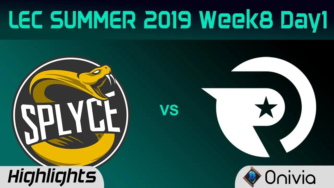 SPY vs OG Highlights LEC Summer 2019 W8D1 Splyce vs Origen LEC Highlights By Onivia thumbnail