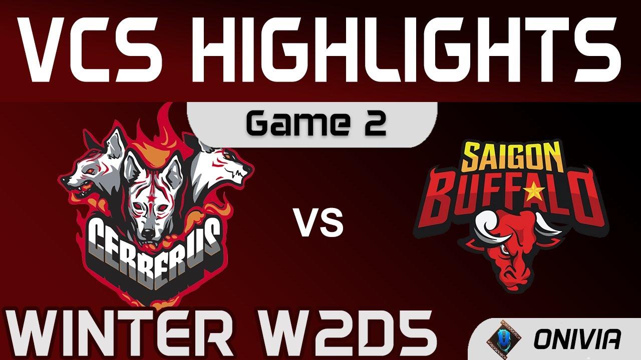 CES vs SGB Highlights Game 2 VCS Winter Split 2021 CERBERUS vs Saigon Buffalo by Onivia thumbnail