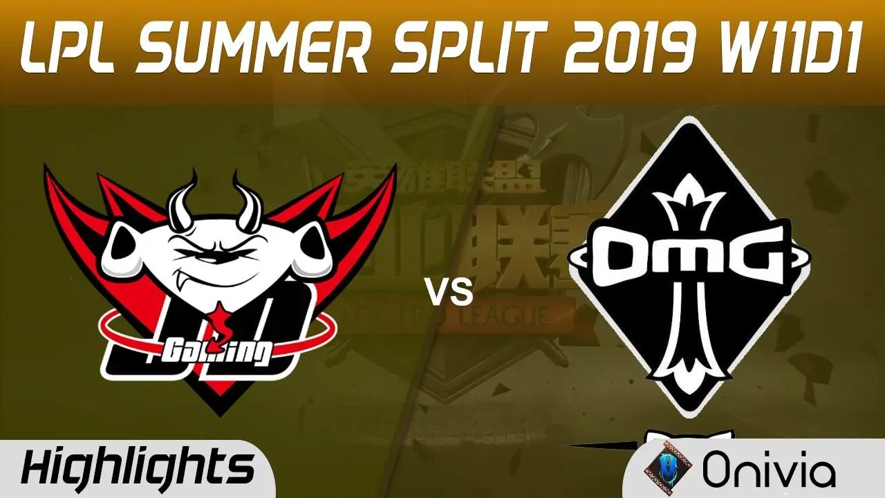 JDG vs OMG Highlights Game 2 LPL Summer 2019 W11D1 JD Gaming vs Oh My God LPL Highlights by Onivia thumbnail