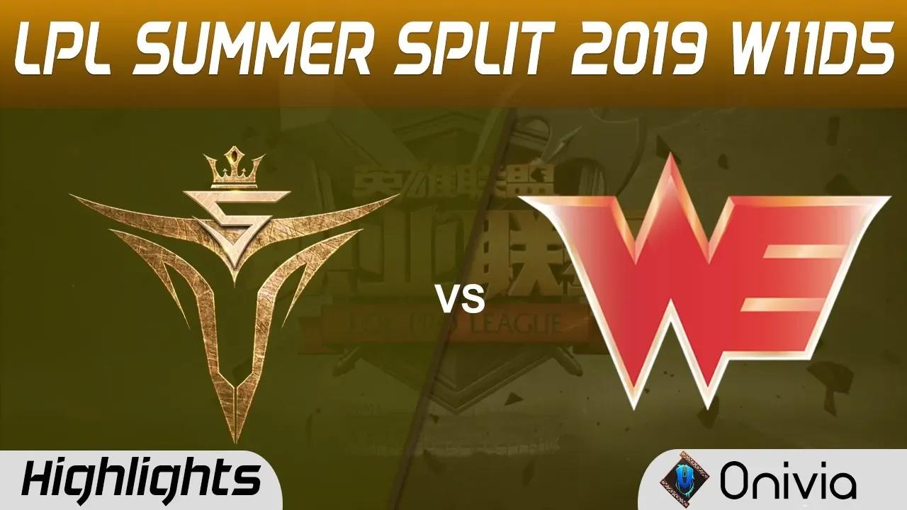 V5 vs WE Highlights Game 2 LPL Summer 2019 W11D5 Victory5 vs Team WE LPL Highlights by Onivia thumbnail