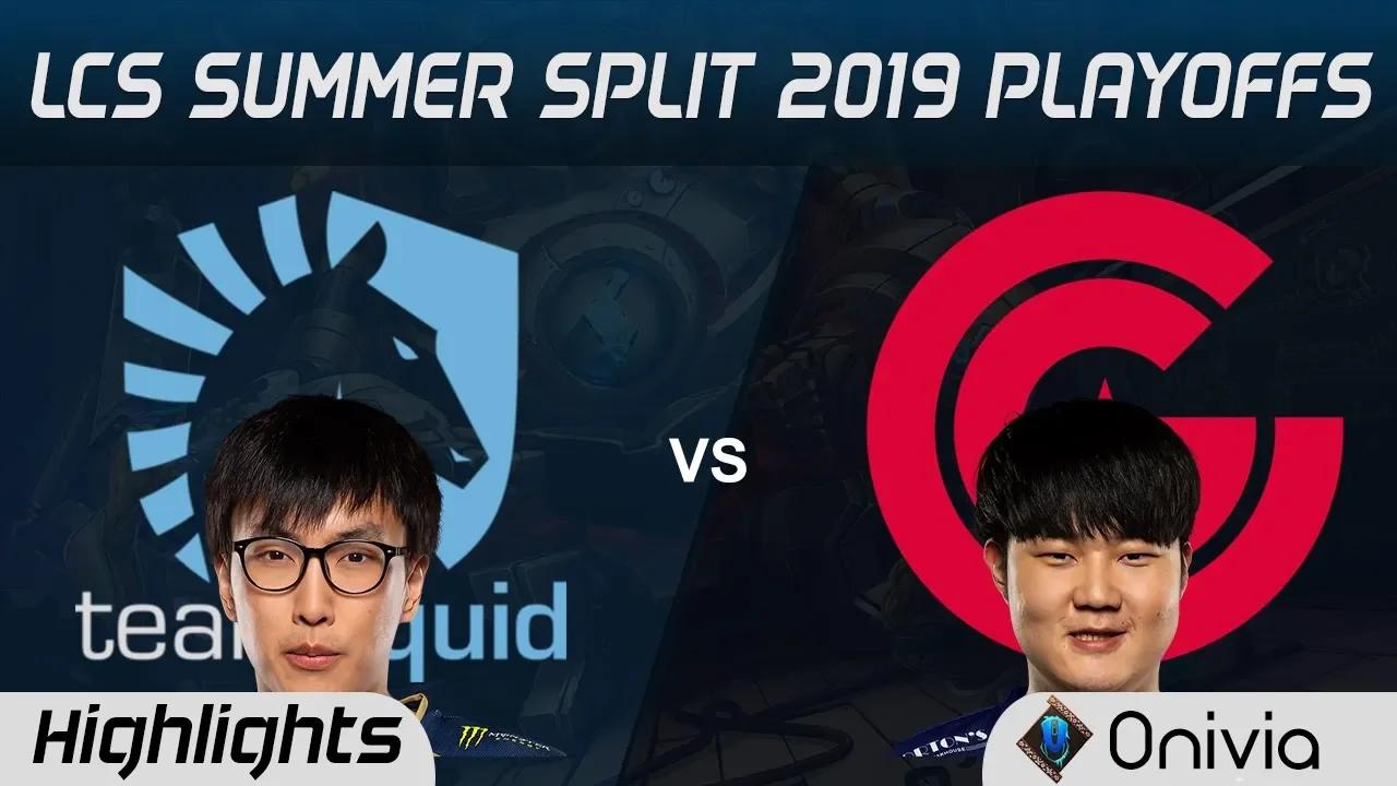 TL vs CG Highlights Game 1 LCS Summer 2019 Playoffs Team Liquid vs Clutch Gaming LCS Highlights by O thumbnail