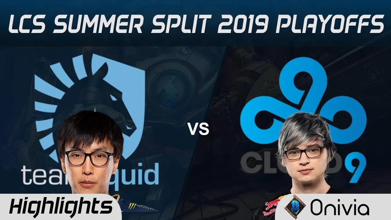 TL vs C9 Highlights Game 2 LCS Summer 2019 Playoffs Team Liquid vs Cloud9 LCS Highlights by Onivia thumbnail