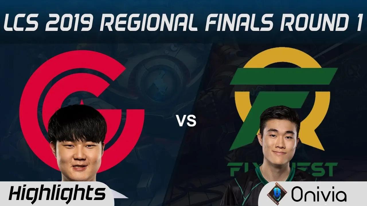 CG vs FLY Highlights Game 1 LCS 2019 Regional Finals Clutch Gaming vs Flyquest LCS Highlights by Oni thumbnail