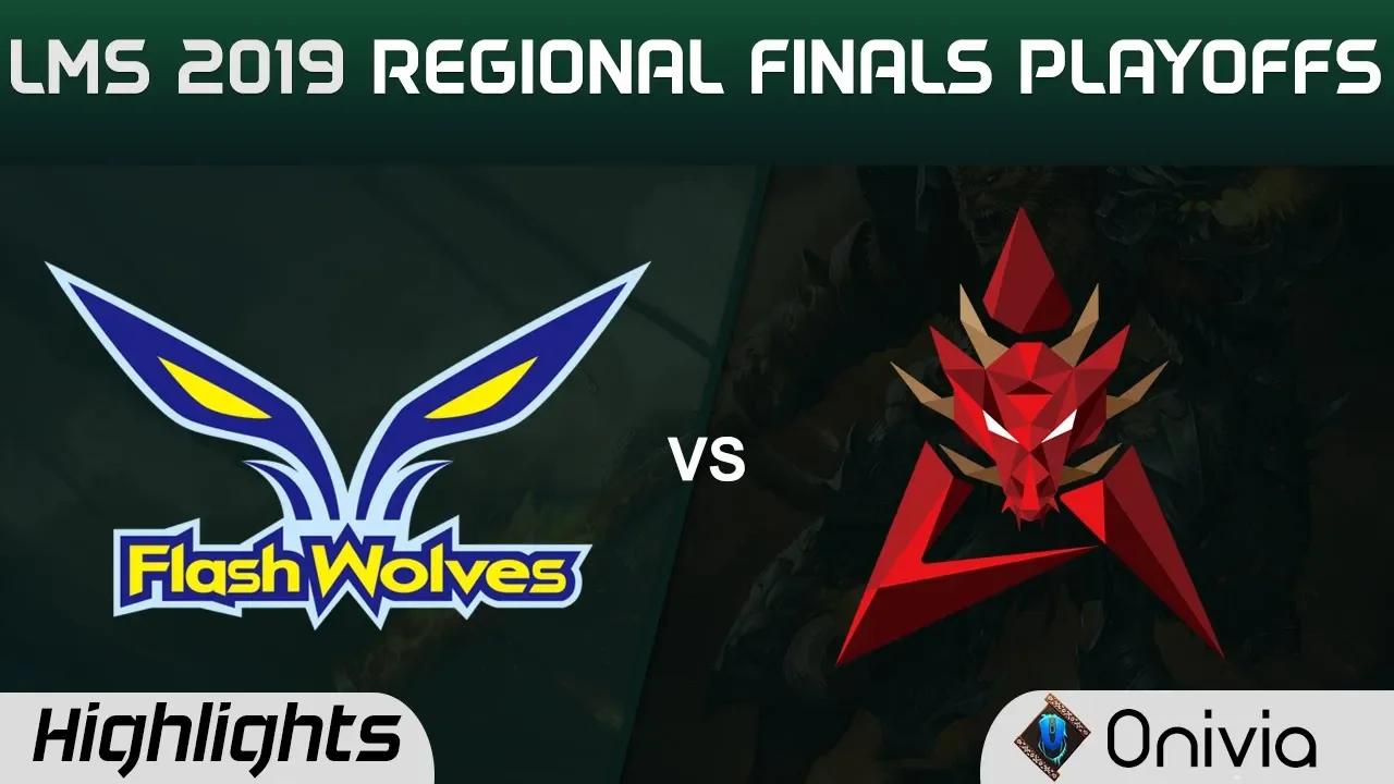 FW vs HKA Highlights Game 2 LMS 夏季職業聯賽 2019 Regional Finals Flash Wolves vs Hong Kong Attitude by On thumbnail