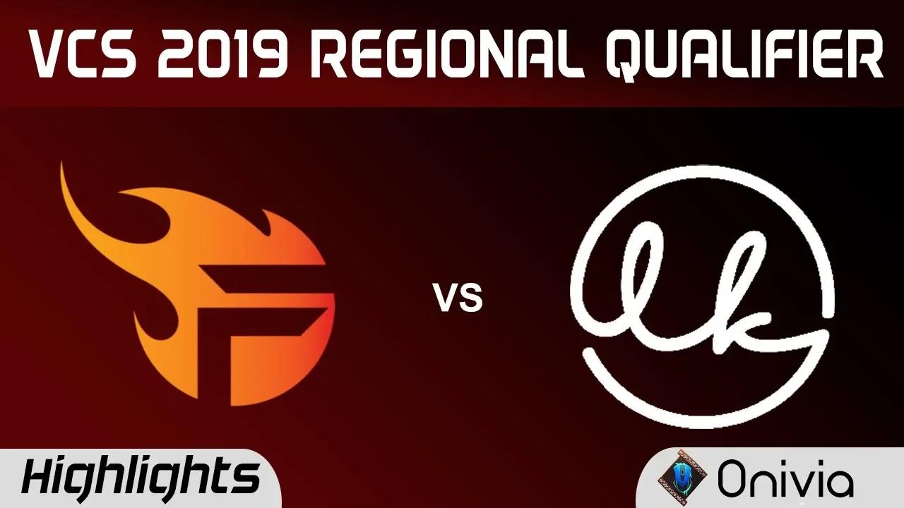 FL vs LK Highlights Game 4 VCS Mùa Hè 2019 Regional Qualifier Team Flash vs Lowkey Esports by Onivia thumbnail