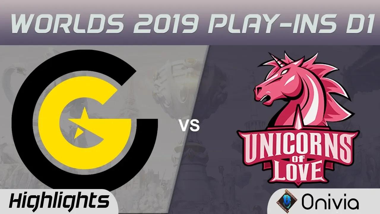 CG vs UOL Highlights Worlds 2019 Play in Stage Clutch Gaming vs Unicorns of Love by Onivia thumbnail