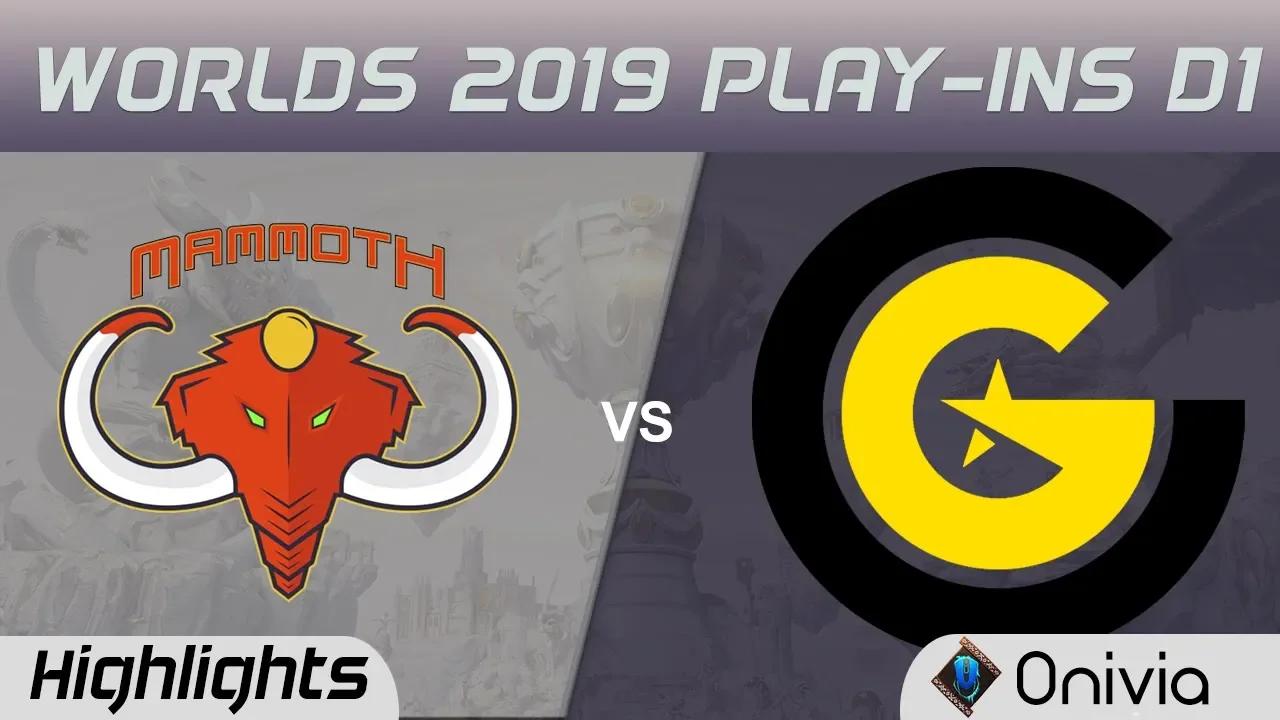 MMM vs CG Highlights Worlds 2019 Play in MAMMOTH vs Clutch Gaming by Onivia thumbnail