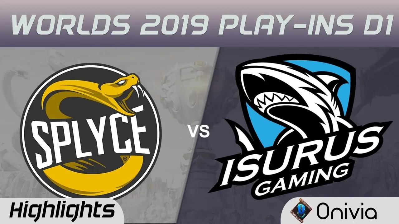 SPY vs ISG Highlights Worlds 2019 Play in Splyce vs Isurus Gaming by Onivia thumbnail