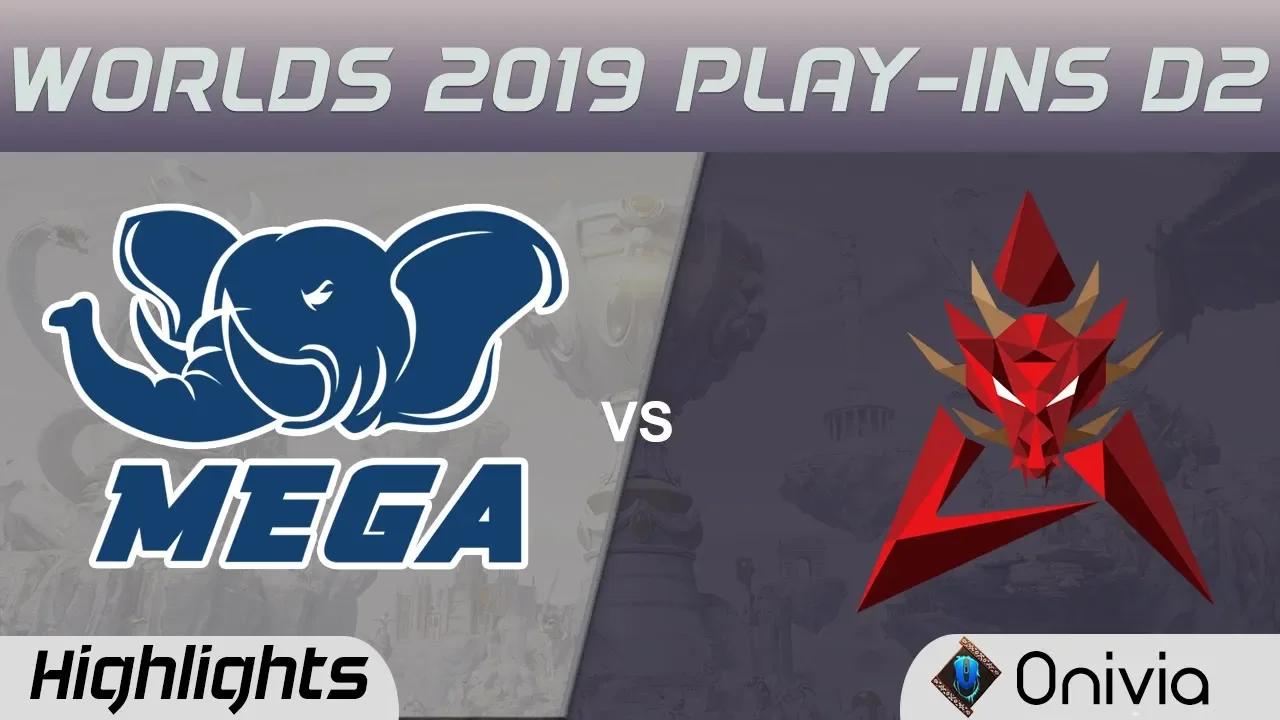 MEGA vs HKA Highlights Worlds 2019 Play in MEGA vs Hong Kong Attitude by Onivia thumbnail