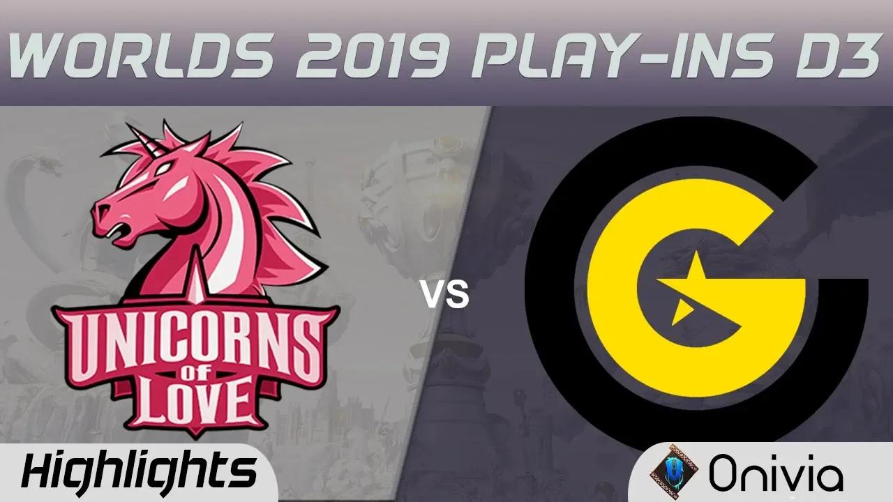 UOL vs CG Highlights Worlds 2019 Play in Unicorns of Love vs Clutch Gaming by Onivia thumbnail