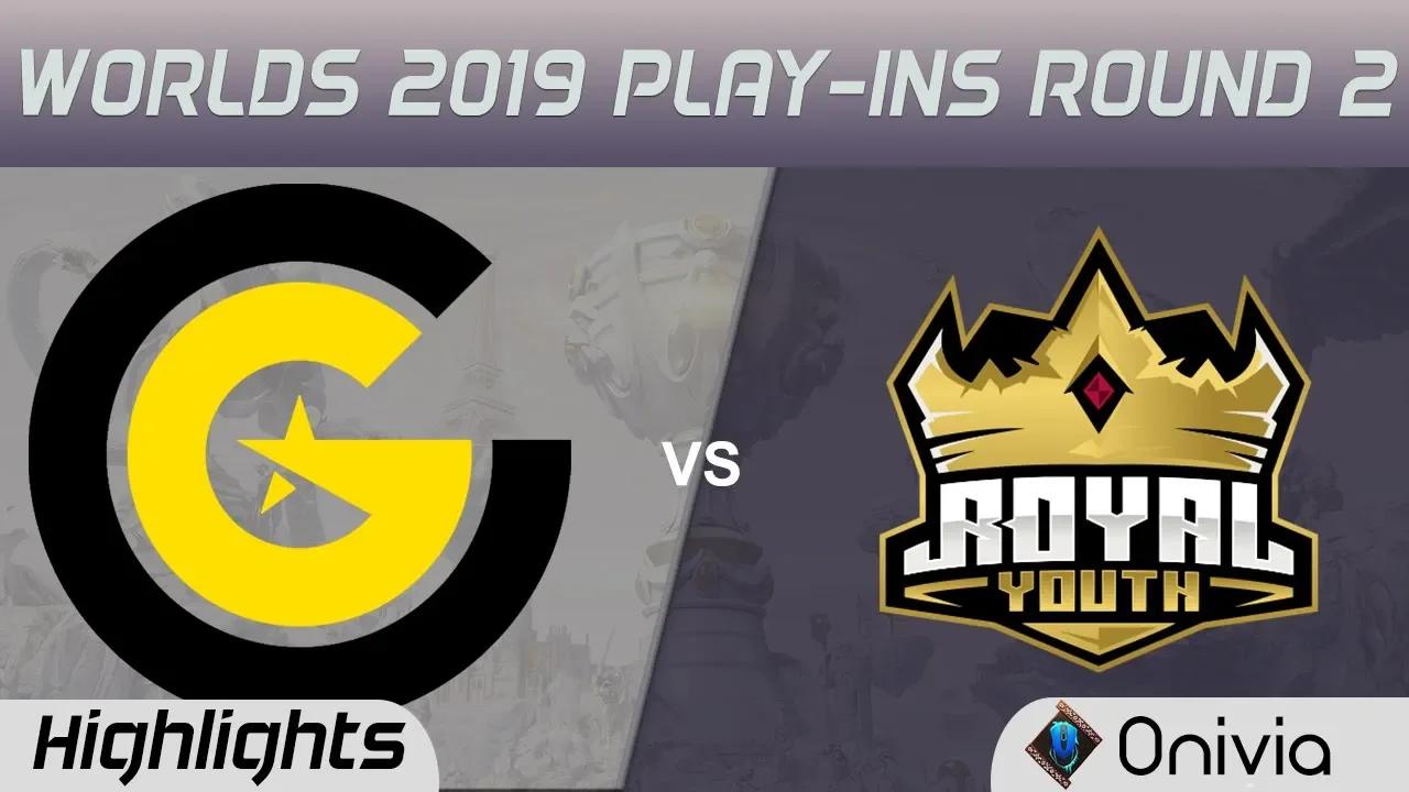 CG vs RY Highlights Game 3 Worlds 2019 Play in Round 2 Clutch Gaming vs Royal Youth by Onivia thumbnail