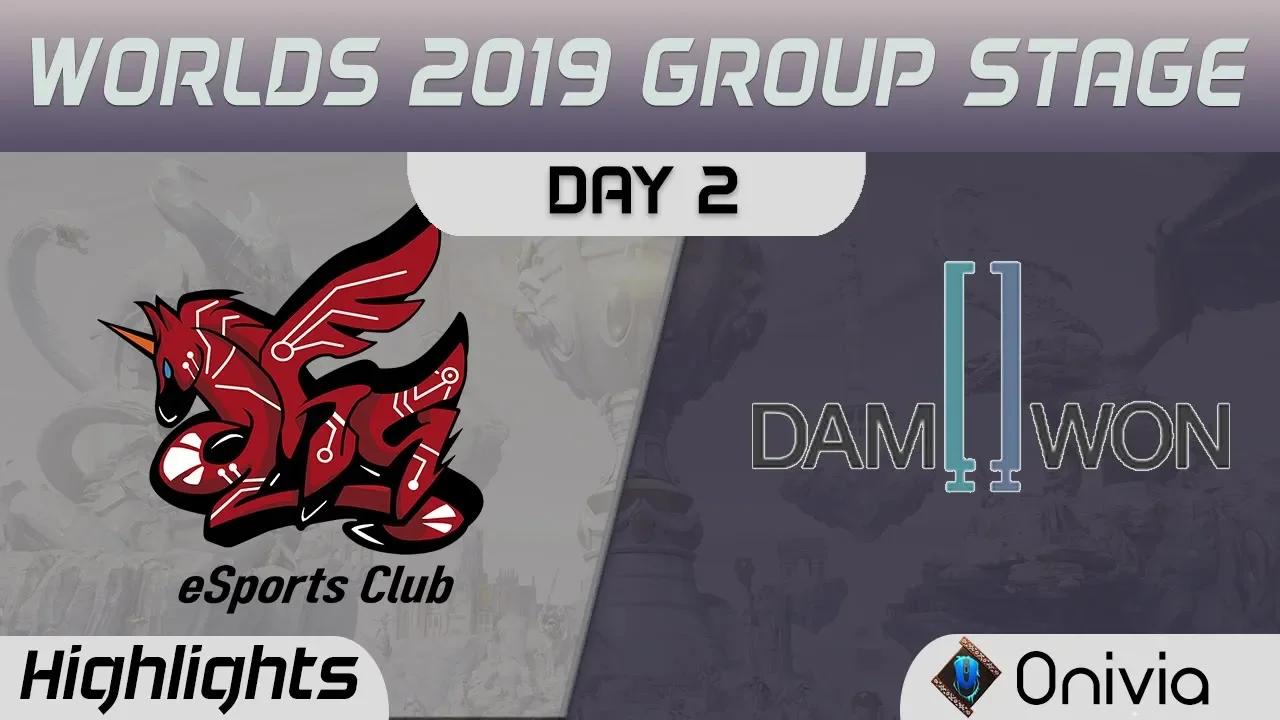 AHQ vs DWG Highlights Worlds 2019 Main Event Group Stage AHQ eSports Club vs Damwon Gaming by Onivia thumbnail