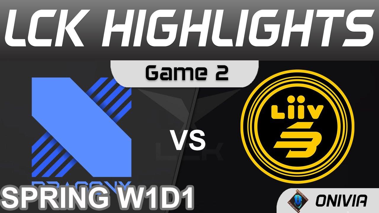 DRX vs LSB Highlights Game 2 LCK Spring Season 2022 W1D1 DragonX vs Liiv SANDBOX by Onivia thumbnail