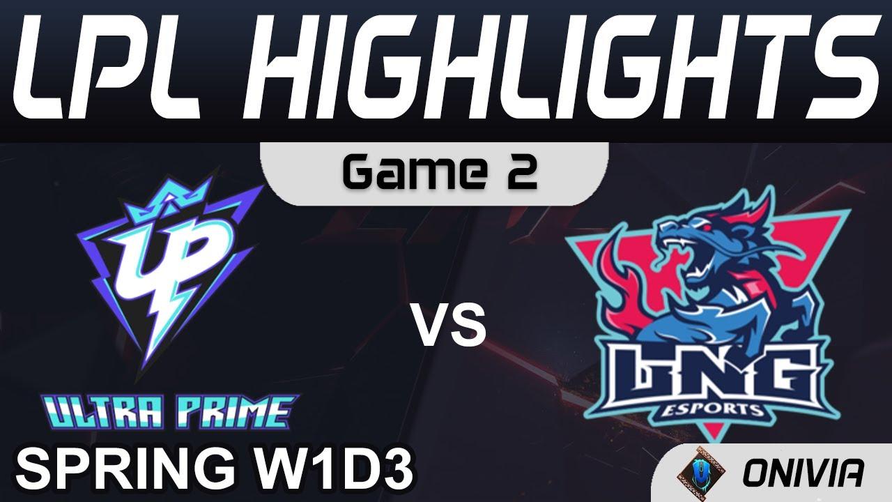 UP vs LNG Highlights Game 2 LPL Spring Season 2022 W1D3 Ultra Prime vs LNG Esports by Onivia thumbnail